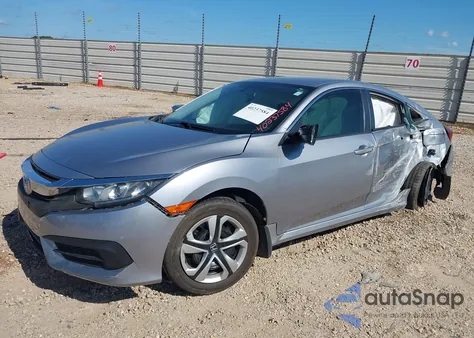 2017 Honda Civic Lx from USA, damaged, VIN 19XFC2F53HE027261